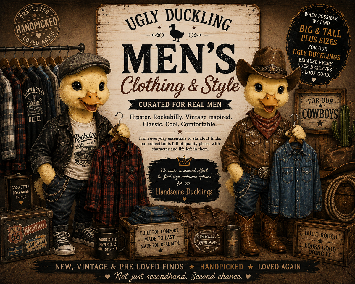 Men’s Clothing | New, Vintage & Pre-Loved Finds