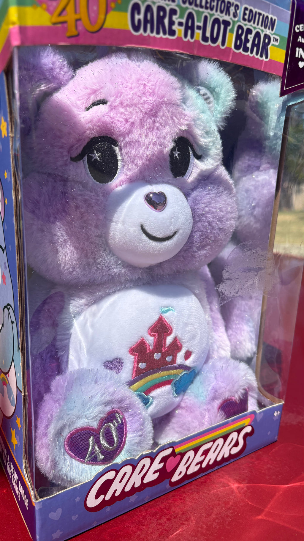 Care Bears 40th Anniversary Care-a-Lot Bear – Special Collector’s Edition with Original Box & COA
