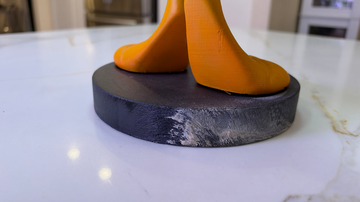 Daffy Duck 14” Hand-Painted 3D-Printed Resin Statue | Looney Tunes Fan Art | Warner Bros. Inspired Cartoon Decor