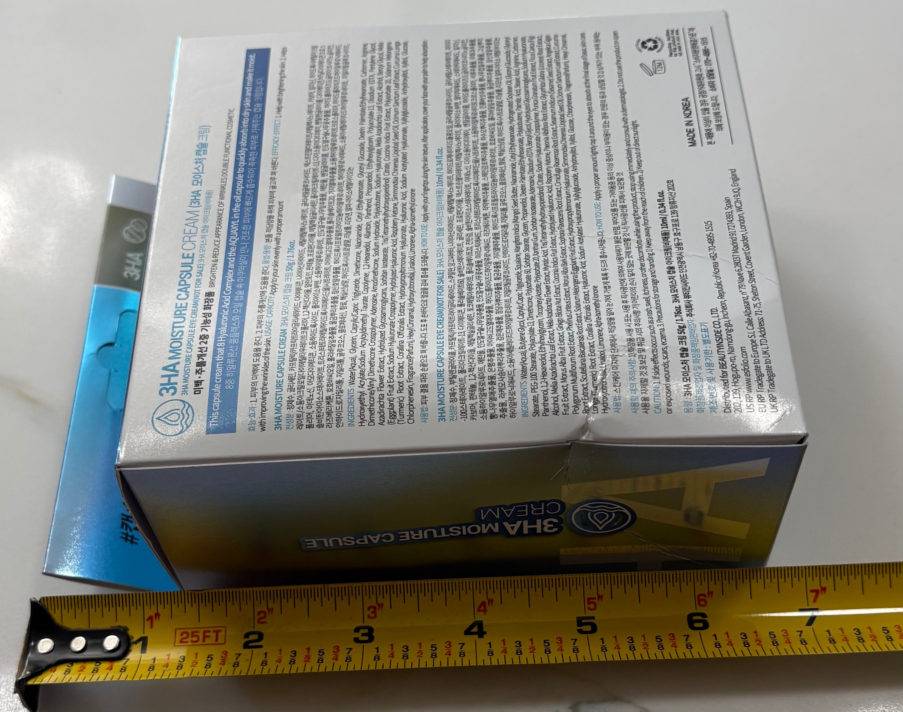 New Esfolio 3HA Moisture Capsule Cream 50g / 1.76 oz. with Moisture Capsule Eye Cream – Korean Skincare