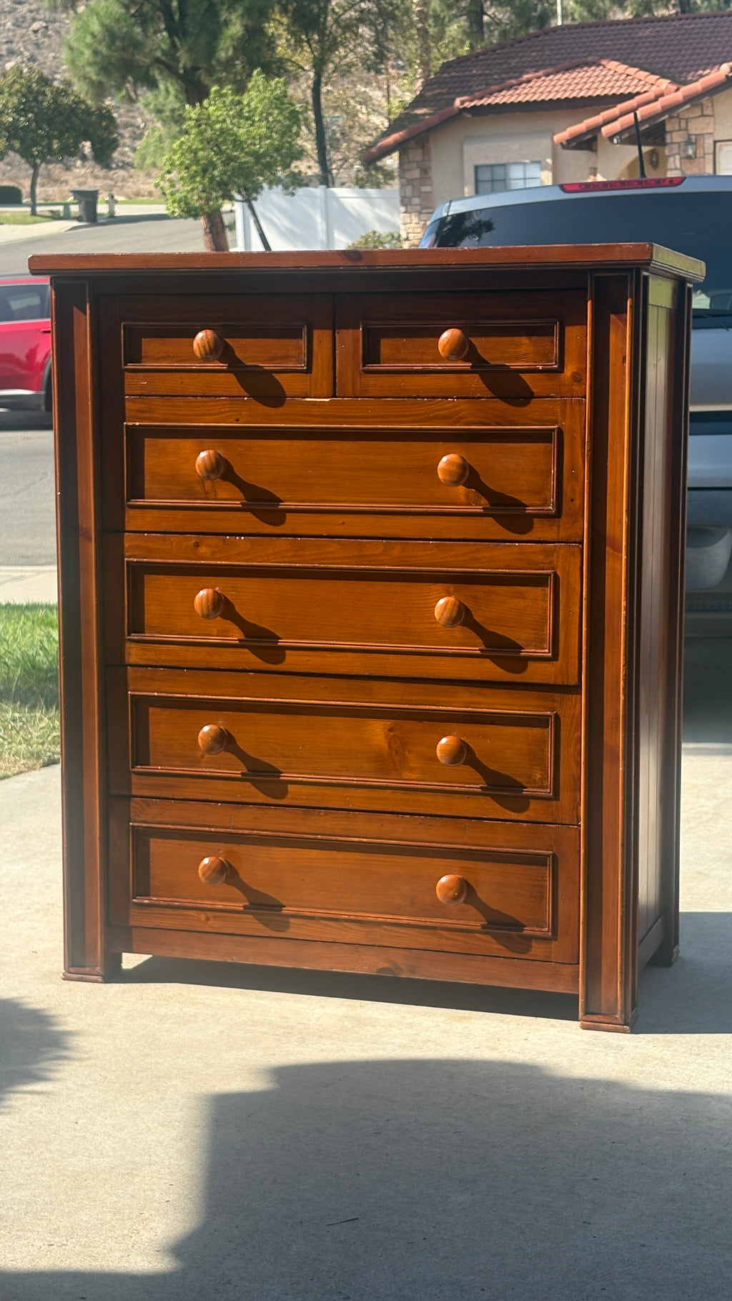Pottery Barn Kids Thomas Dresser – Rustic Solid Wood Drawer Chest with Beadboard Panels