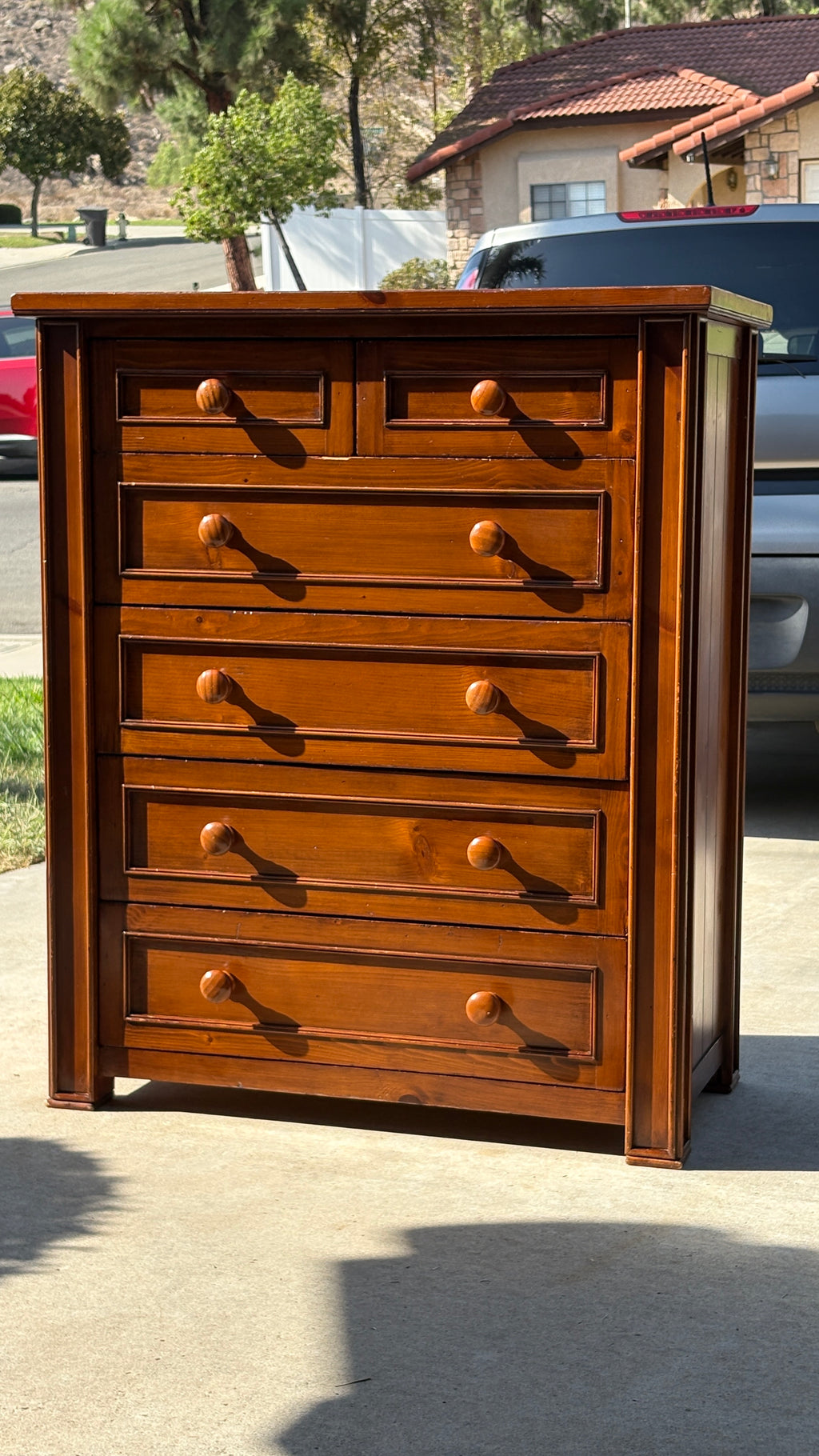 Pottery Barn Kids Thomas Dresser – Rustic Solid Wood Drawer Chest with Beadboard Panels