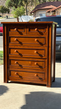 Pottery Barn Kids Thomas Dresser – Rustic Solid Wood Drawer Chest with Beadboard Panels