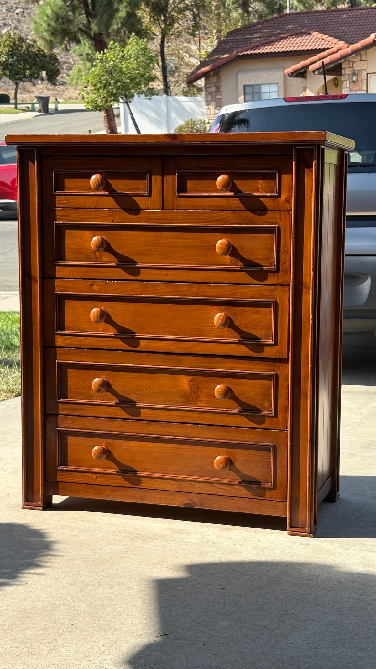 Pottery Barn Kids Thomas Dresser – Rustic Solid Wood Drawer Chest with Beadboard Panels