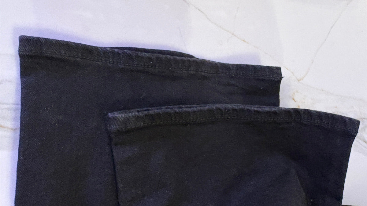 New no tags True Religion Men's Ricky Relaxed Straight Leg Black Jeans with Flap Pockets - Size 44