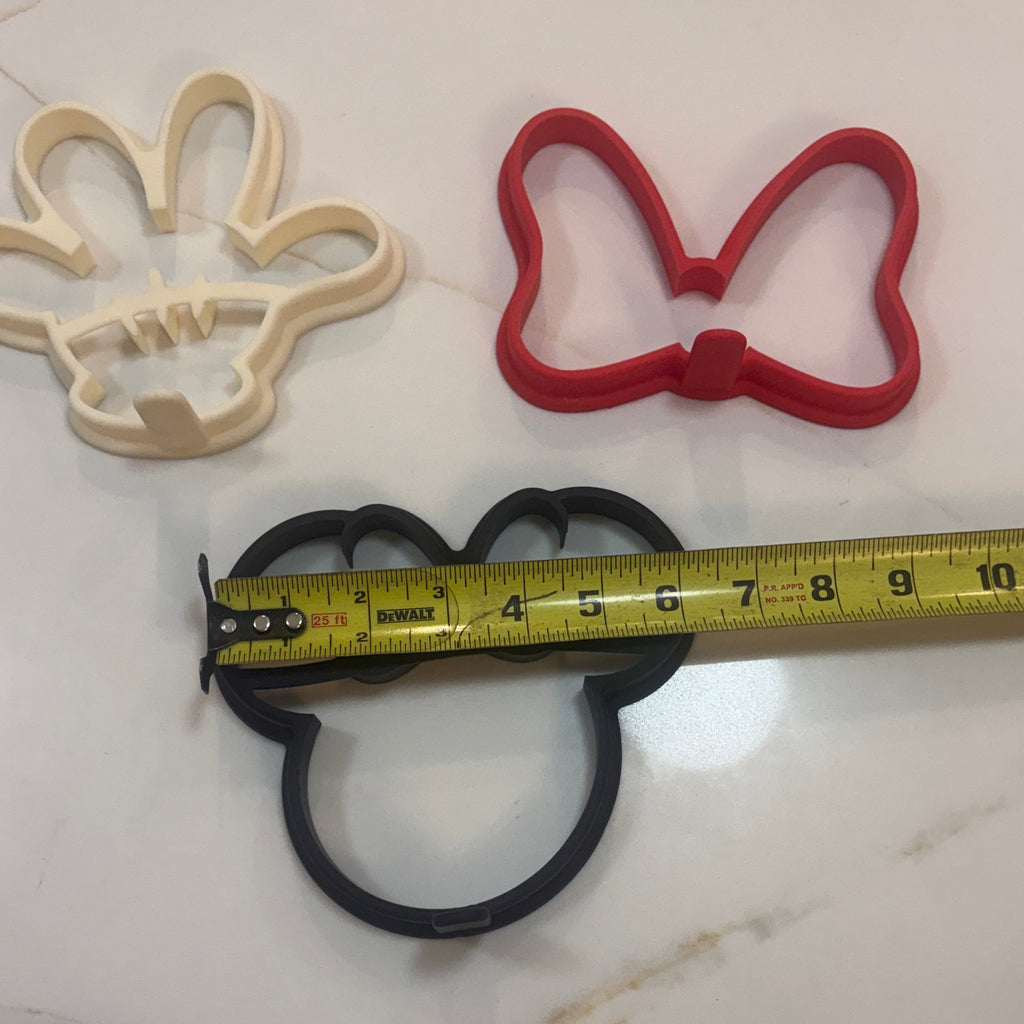 Official Disney Mickey Mouse Silicone Egg Rings & Pancake Molds - Set of 3 Character Shapers