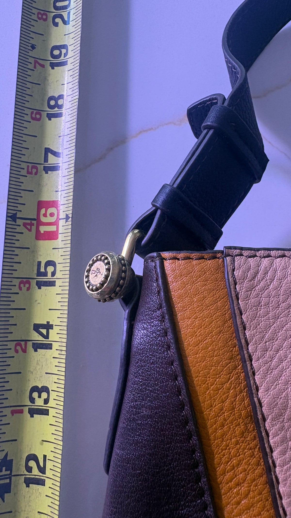 New ORYANY Colorblock Pebble Textured Hobo Shoulder Bag