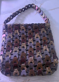 New by Anthropologie Interlocking Loop Link Hobo Shoulder Bag