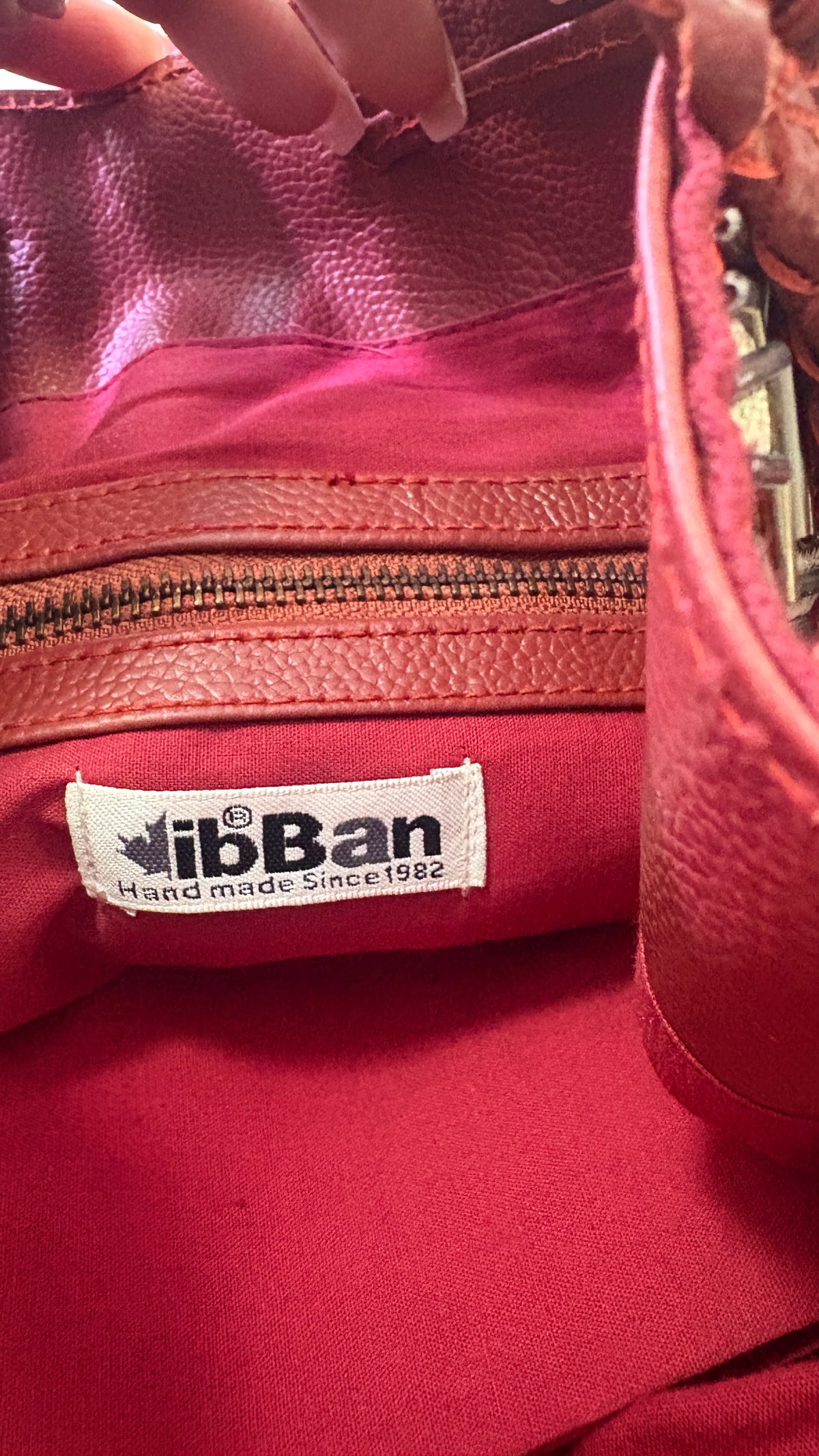 New IbBan Handcrafted Beaded Bucket Bag with Tassel Drawstrings