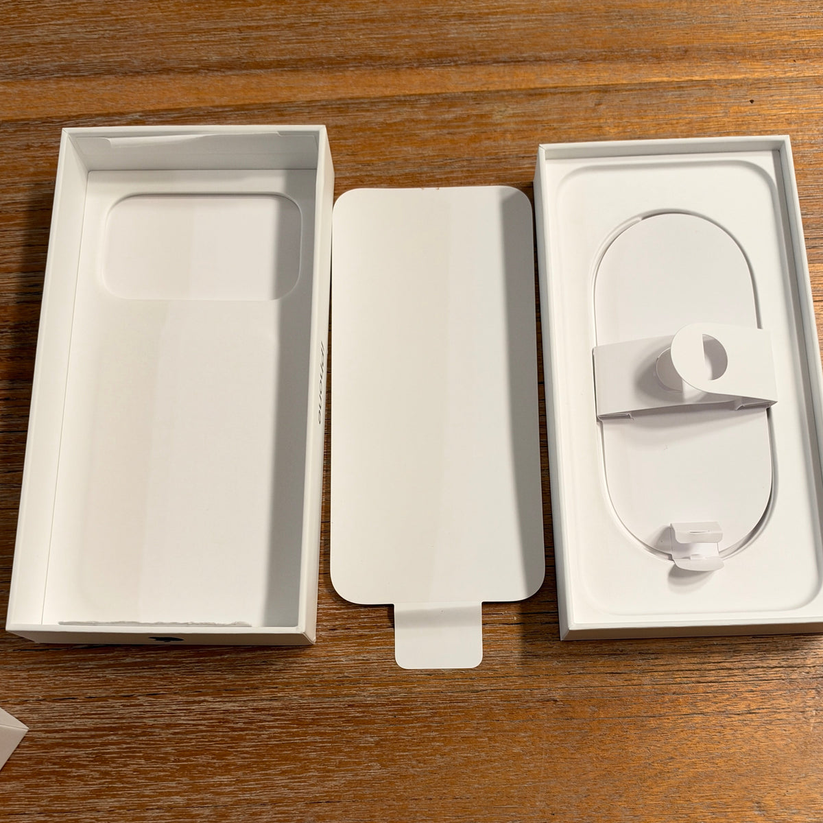 Official OEM Apple iPhone 18 Pro Max Retail Packaging Box Only - Black