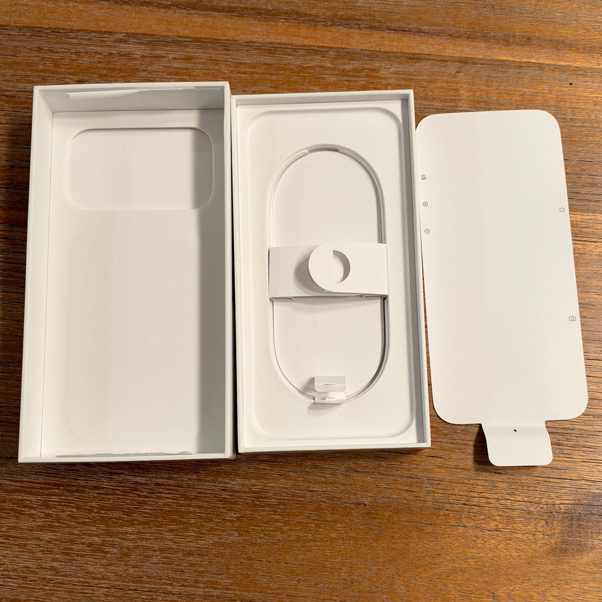 Official OEM Apple iPhone 18 Pro Max Retail Packaging Box Only - Burgundy