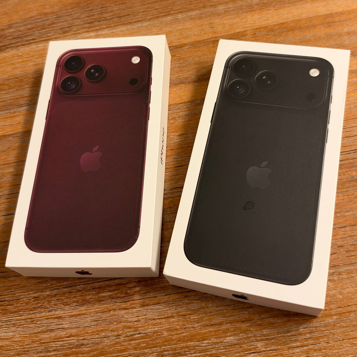 Official OEM Apple iPhone 18 Pro Max Retail Packaging Box Only - Black