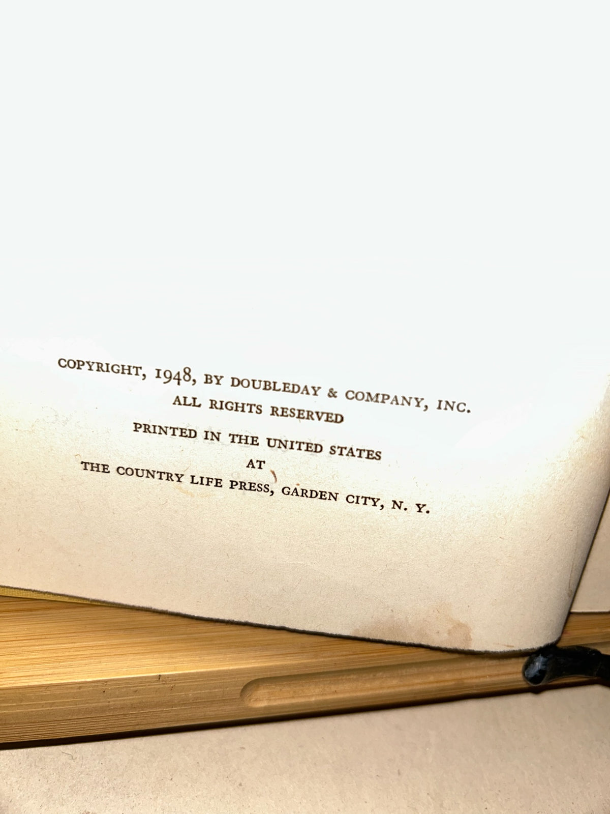 50 Great Americans: Their Inspiring Lives and Achievements — Henry Thomas & Dana Lee Thomas — 1948 Doubleday Vintage Hardcover