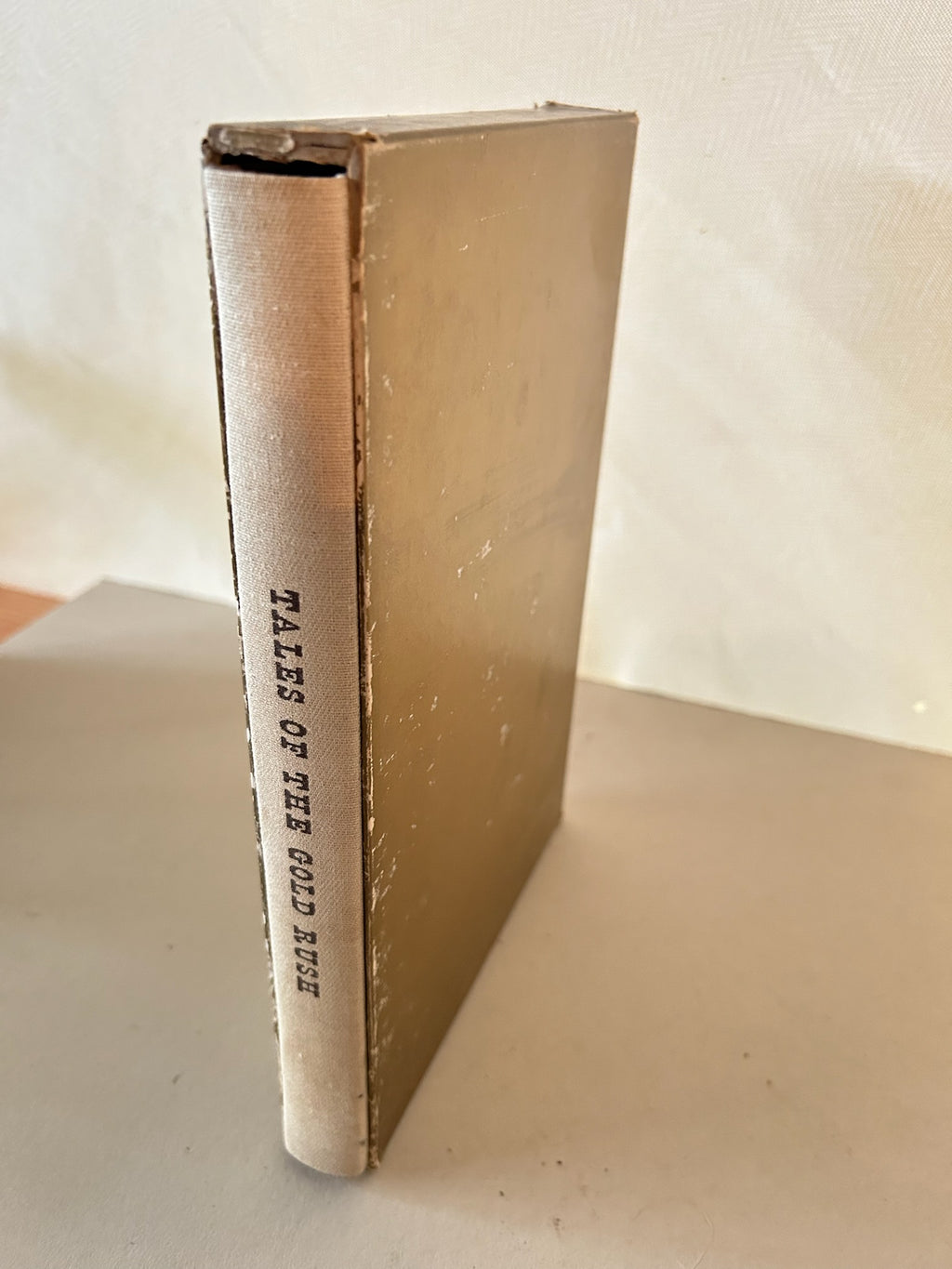 Bret Harte’s Tales of the Gold Rush – Illustrated by Fletcher Martin, Introduction by Oscar Lewis – 1944 Heritage Press Hardcover with Slipcase & Sandglass