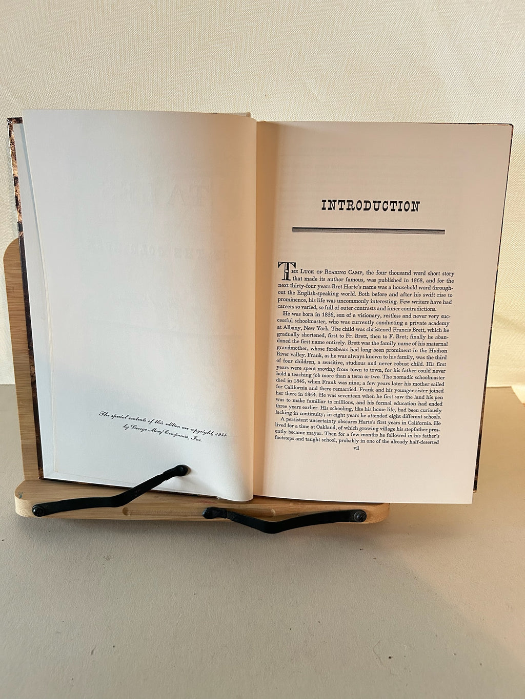 Bret Harte’s Tales of the Gold Rush – Illustrated by Fletcher Martin, Introduction by Oscar Lewis – 1944 Heritage Press Hardcover with Slipcase & Sandglass