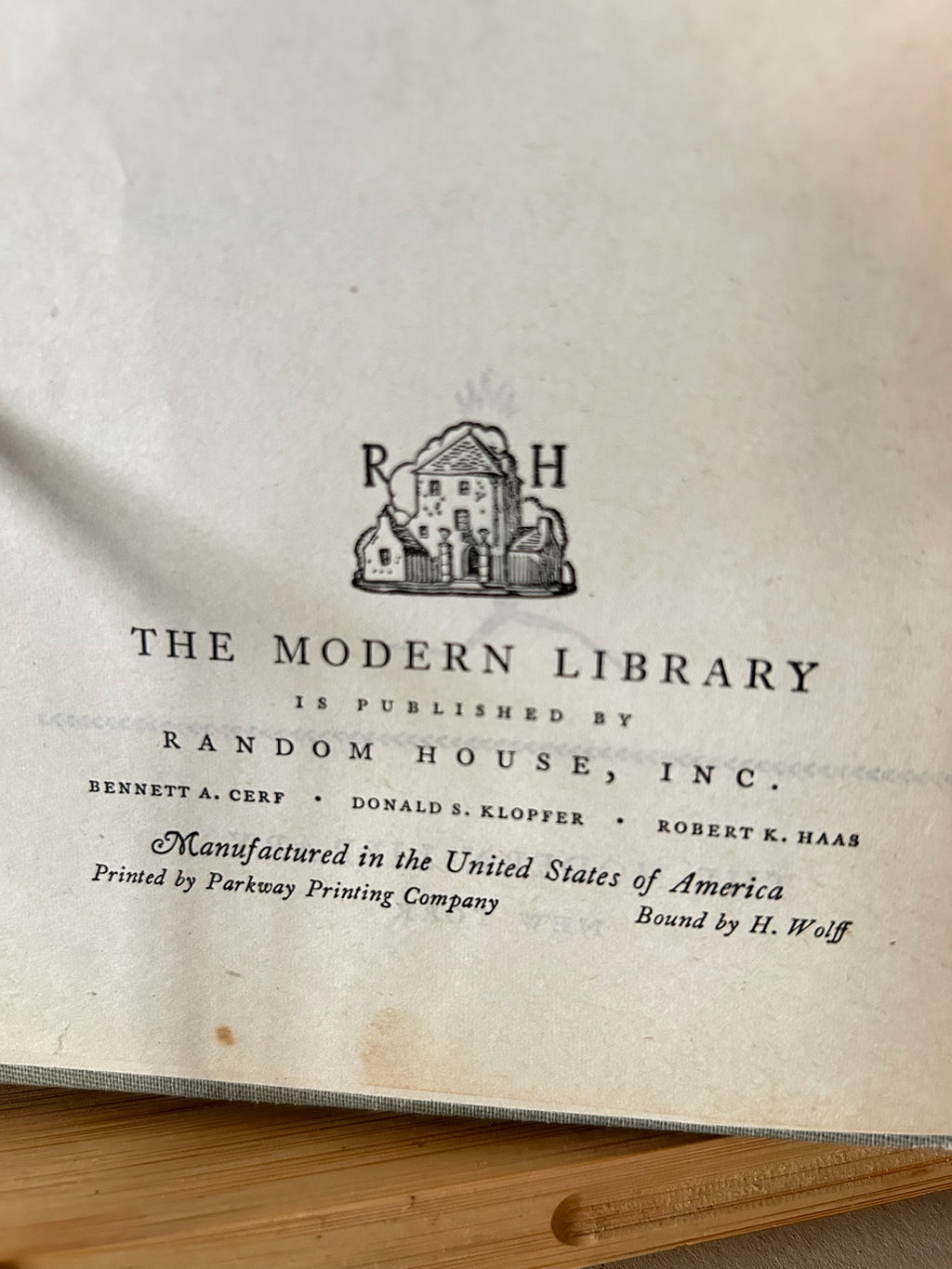 Bulfinch's Mythology – Thomas Bulfinch – Vintage Modern Library Hardcover