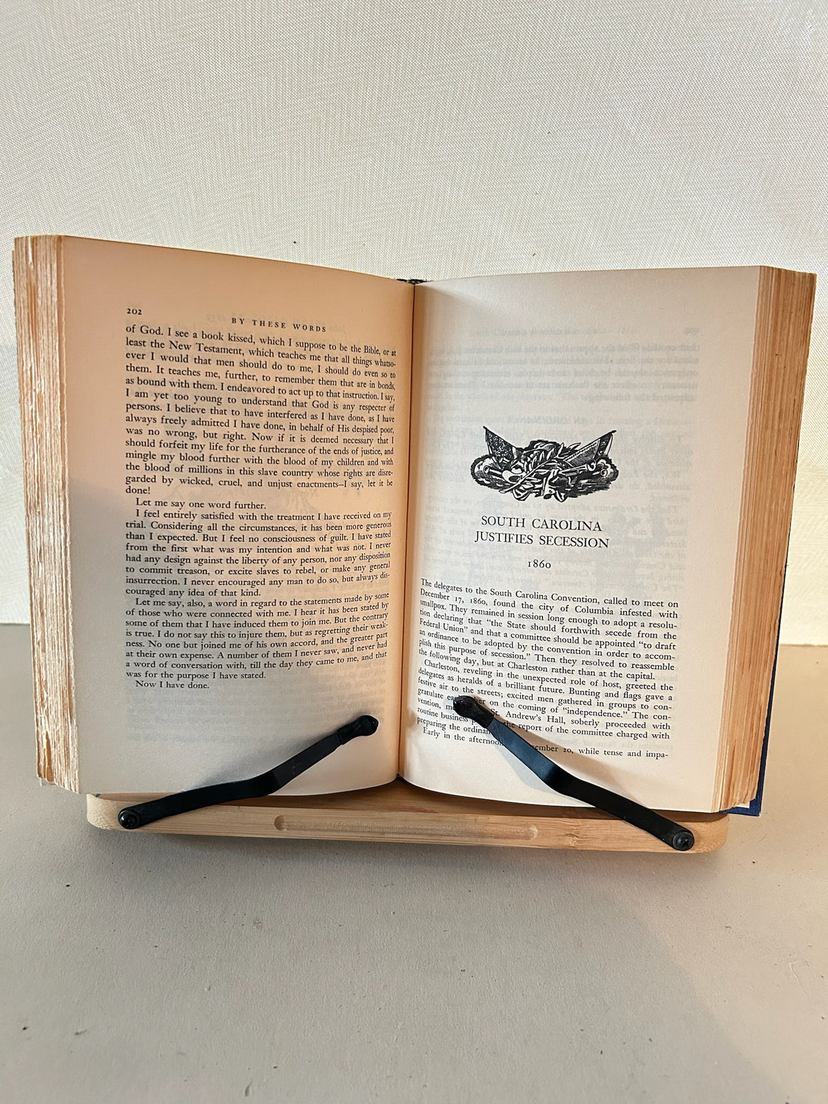 By These Words – Paul M. Angle – 1954 Rand McNally Hardcover