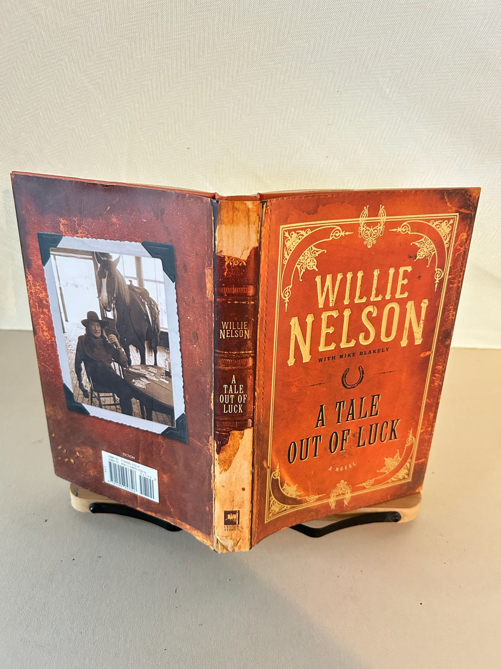 Willie Nelson A Tale Out of Luck Hardcover 2008 First Edition Western Novel
