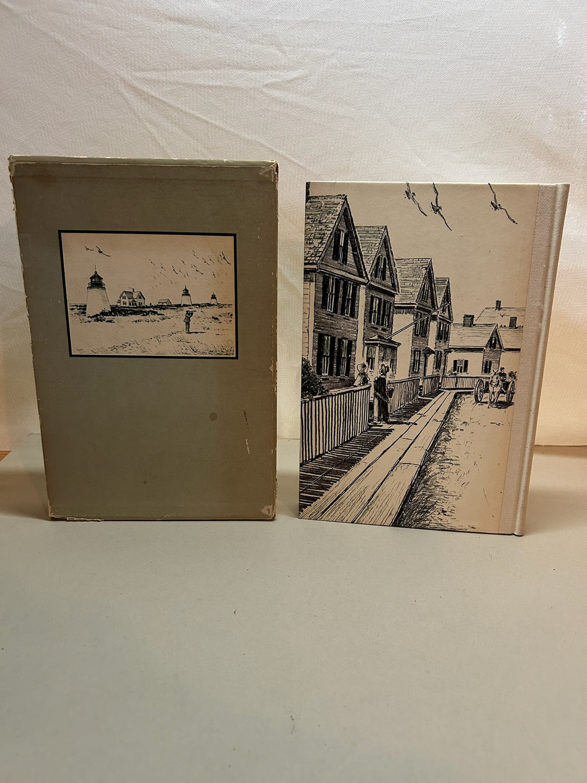 Vintage 1968 Cape Cod by Henry David Thoreau | Heritage Press Hardcover with Slipcase & Sandglass
