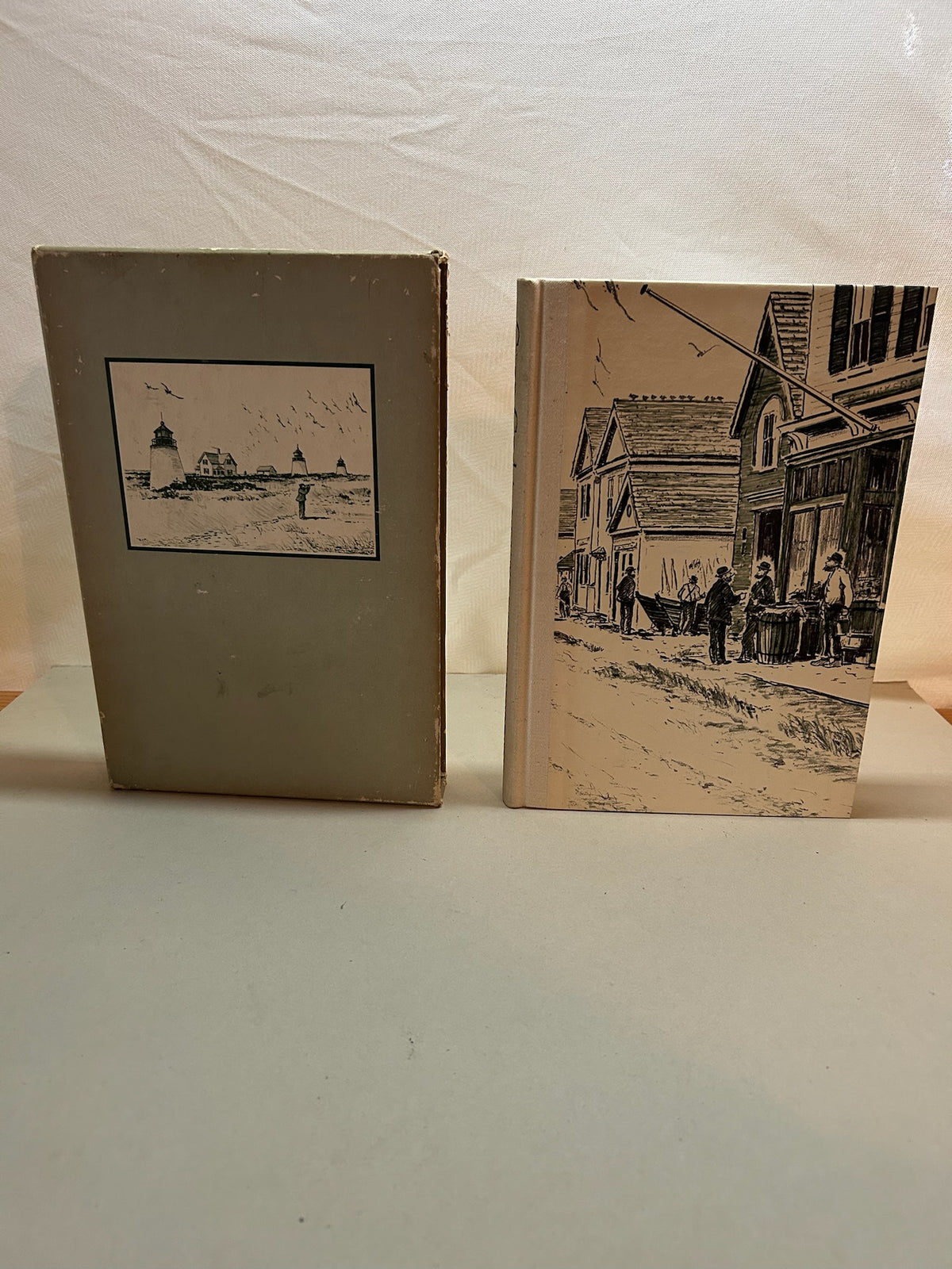 Vintage 1968 Cape Cod by Henry David Thoreau | Heritage Press Hardcover with Slipcase & Sandglass