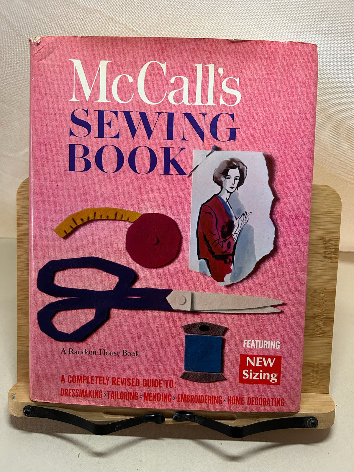Vintage McCall’s Sewing Book 1968 | Eighth Printing | Dressmaking, Tailoring, Mending & Embroidery