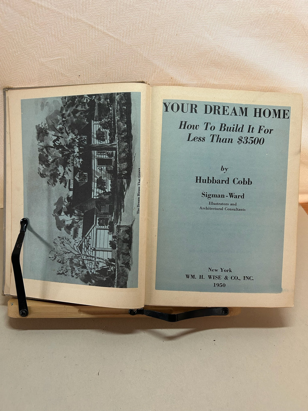 Vintage 1950 Your Dream Home by Hubbard Cobb | How to Build It for Less Than $3500 | Mid-Century House Plans