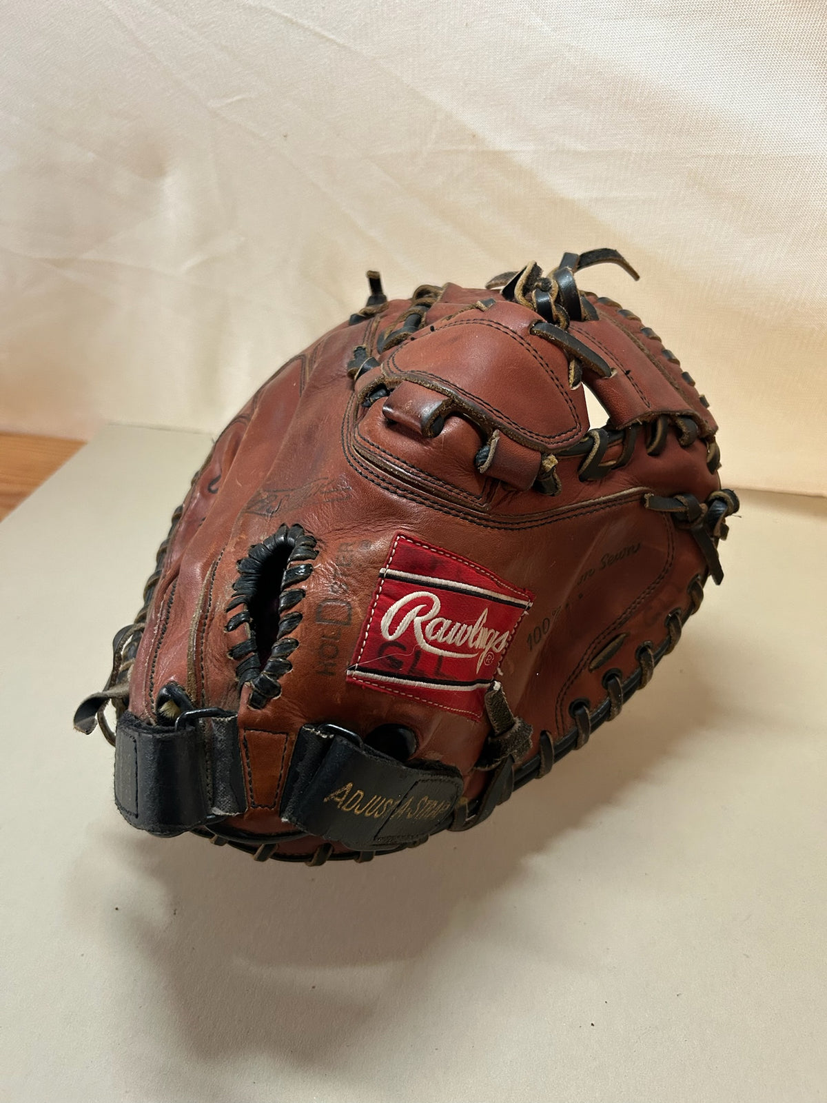 Vintage Rawlings RPT-LT Fastback Catcher’s Mitt | Dual Wing Lite Toe | 34" | Right Hand Throw