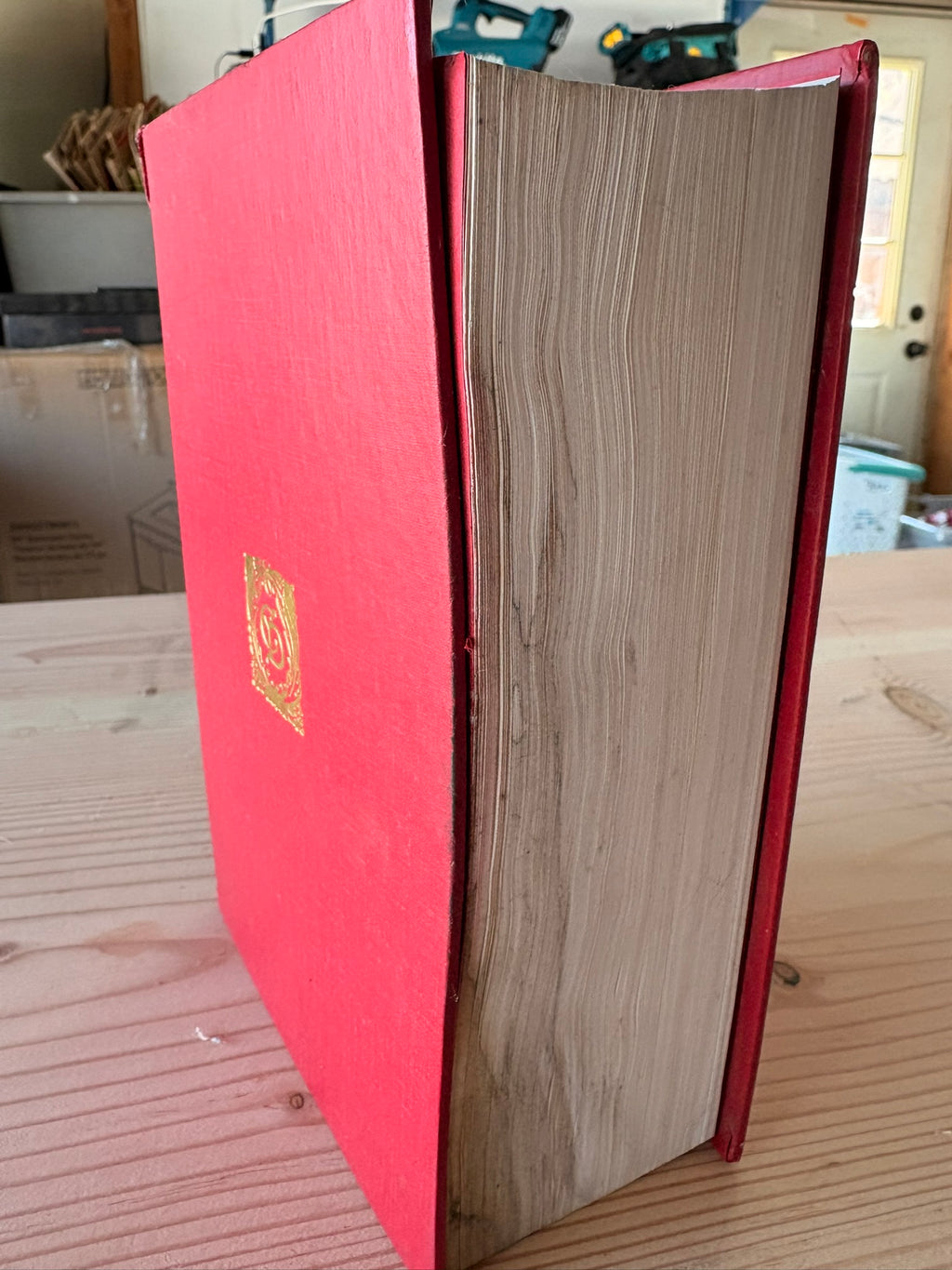 Vintage Bleak House by Charles Dickens | 1998 Book-of-the-Month Club Hardcover | Red Cloth Binding