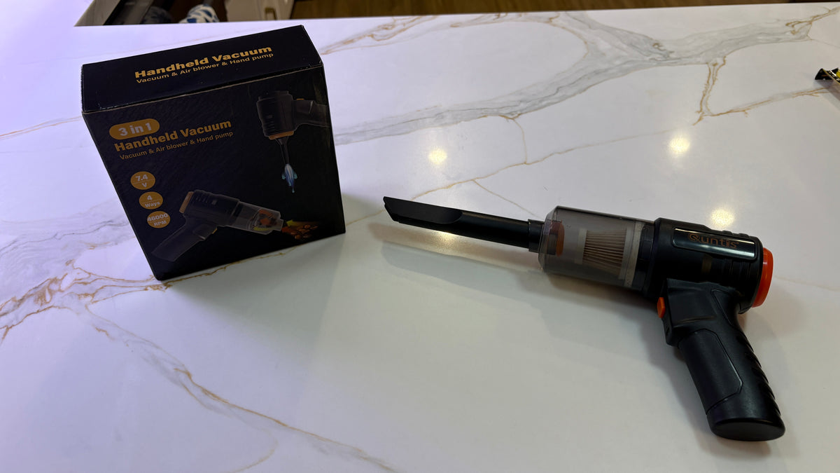 New Portable Cordless Hand-held Vacuum Cleaner, Cyclone Suction Wireless Vacuum Cleaner, Rechargeable Strong Suction Vacuum Cleaner Suitable For Cars/Offices/Homes