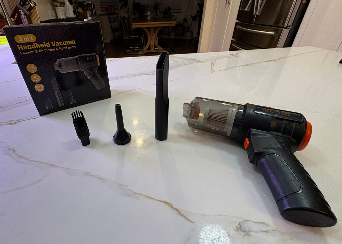 New Portable Cordless Hand-held Vacuum Cleaner, Cyclone Suction Wireless Vacuum Cleaner, Rechargeable Strong Suction Vacuum Cleaner Suitable For Cars/Offices/Homes