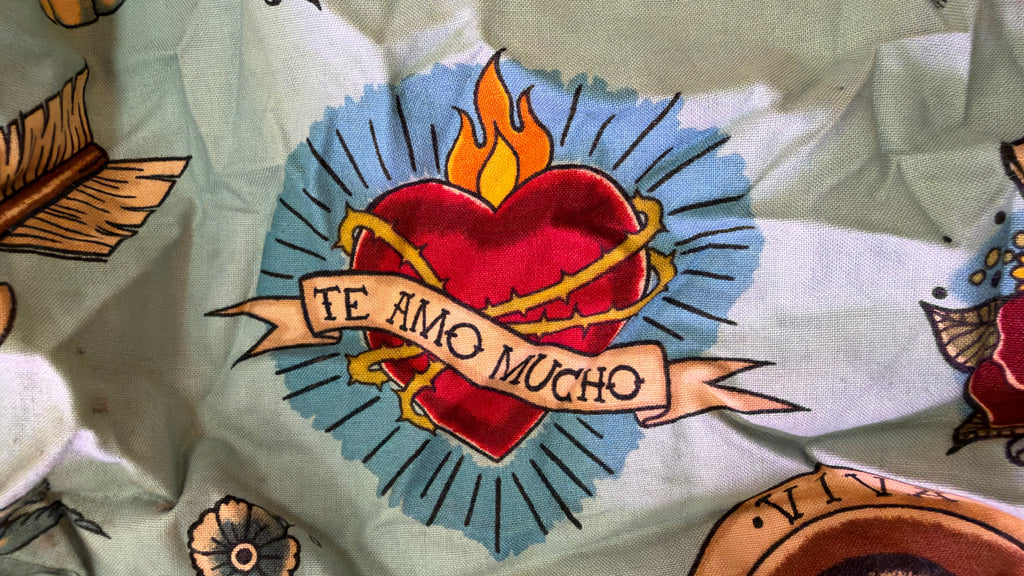 New Handmade Frida Kahlo Hobo Sling Bag – Mexican Folk Art Cotton Canvas Purse
