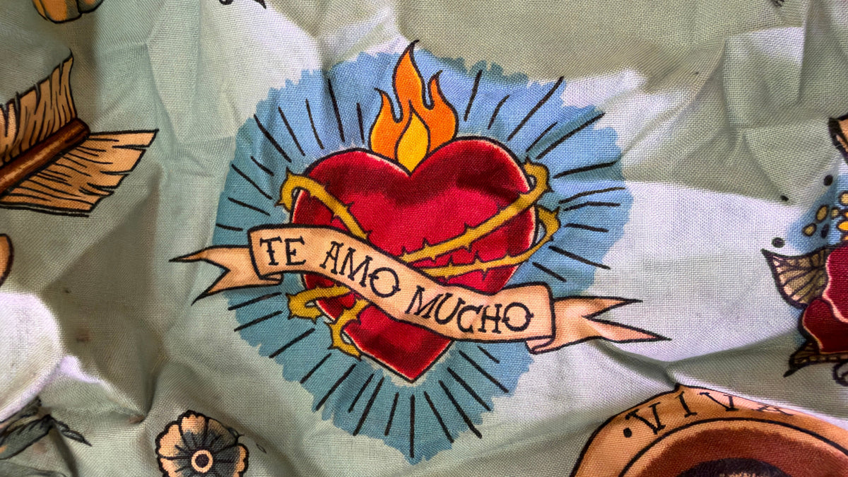 New Handmade Frida Kahlo Hobo Sling Bag – Mexican Folk Art Cotton Canvas Purse