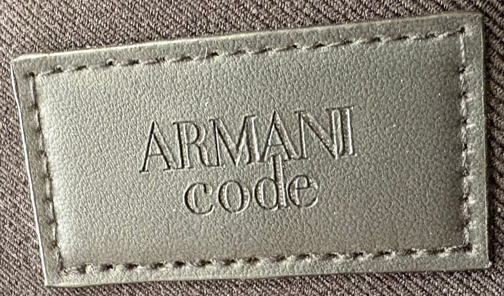 New Giorgio Armani Code Recycled Duffle / Weekender Bag – Black Travel & Gym Bag